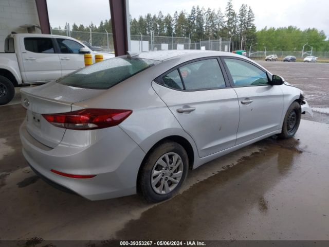 KMHD74LF6HU087052 Hyundai ELANTRA SE