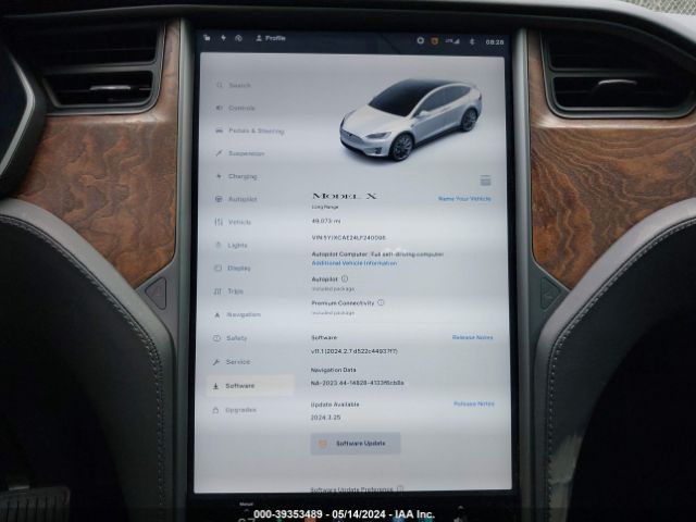 5YJXCAE24LF240096 Tesla Model X Long Range Dual Motor All-wheel Drive/long Range Plus Dual Motor All-wheel Drive