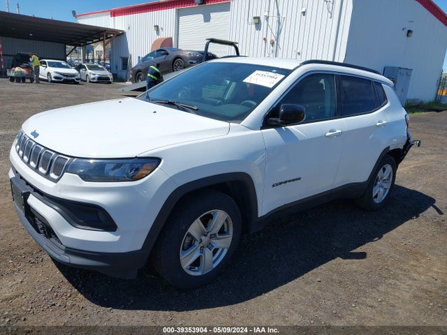 3C4NJCBB5NT150568 Jeep Compass Latitude Fwd