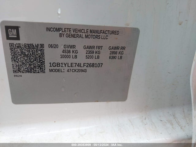 Chevrolet Silverado 2500hd 4wd  Long Bed Wt 2020 1GB1YLE74LF268107 Image 9