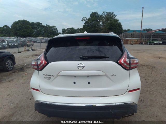 Nissan MURANO SL 2015 5N1AZ2MG7FN212396 Image 16