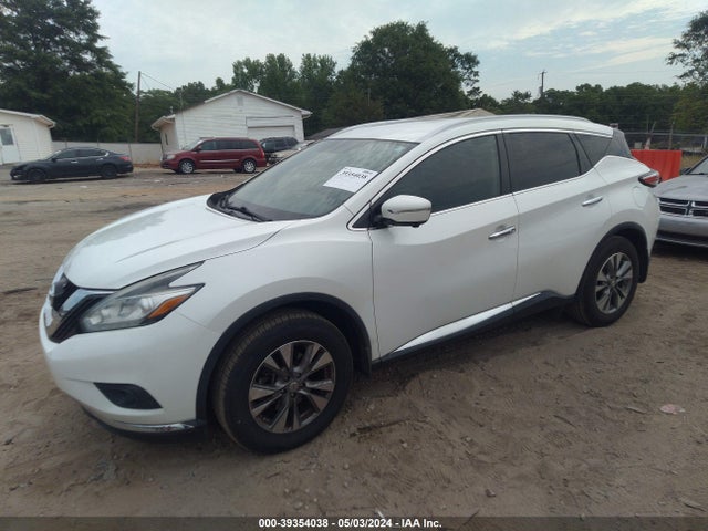 Nissan MURANO SL 2015 5N1AZ2MG7FN212396 Image 2