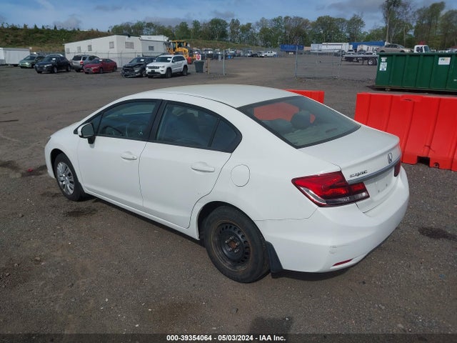 Honda Civic Lx 2014 2HGFB2F51EH528685 Image 3