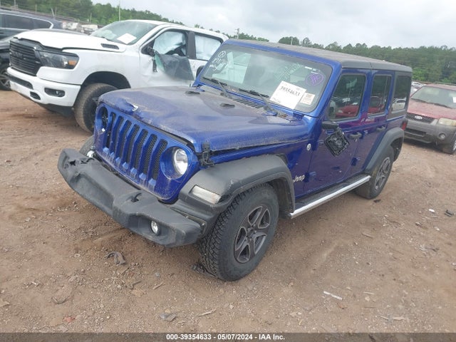 1C4HJXDG5JW278763 Jeep Wrangler Unlimited Sport S 4x4