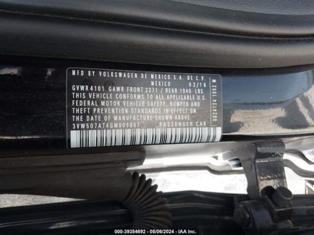 3VW507AT4GM809867 Volkswagen Beetle 1.8t S