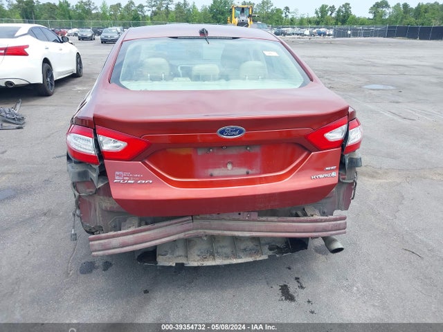 Ford Fusion Hybrid Se 2014 3FA6P0LU8ER154795 Image 6