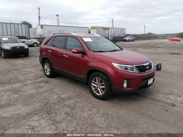 KIA Sorento Lx V6 2014 5XYKTDA71EG498388 Image 1