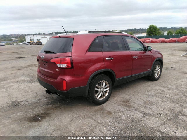 KIA Sorento Lx V6 2014 5XYKTDA71EG498388 Image 4
