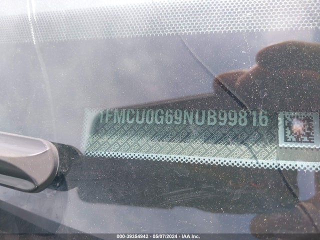 Ford ESCAPE SE 2022 1FMCU0G69NUB99816 Image 9