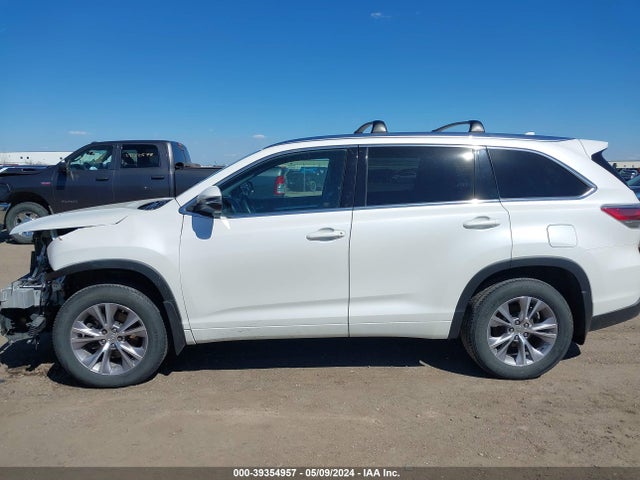 Toyota Highlander Xle V6 2015 5TDJKRFH6FS151737 Image 14