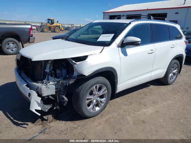 Toyota Highlander Xle V6 2015 5TDJKRFH6FS151737 Image 2