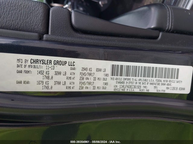 Jeep Grand Cherokee Laredo 2014 1C4RJFAG9EC361929 Image 9
