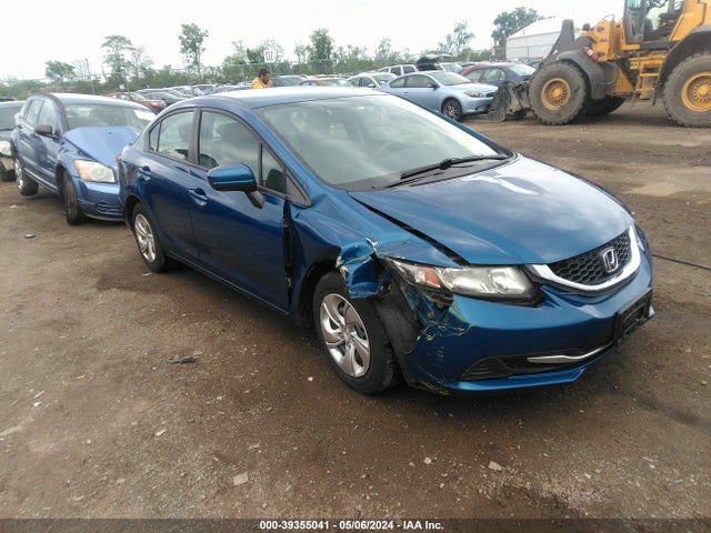 Honda Civic Lx 2014 2HGFB2F56EH538421 Image 1