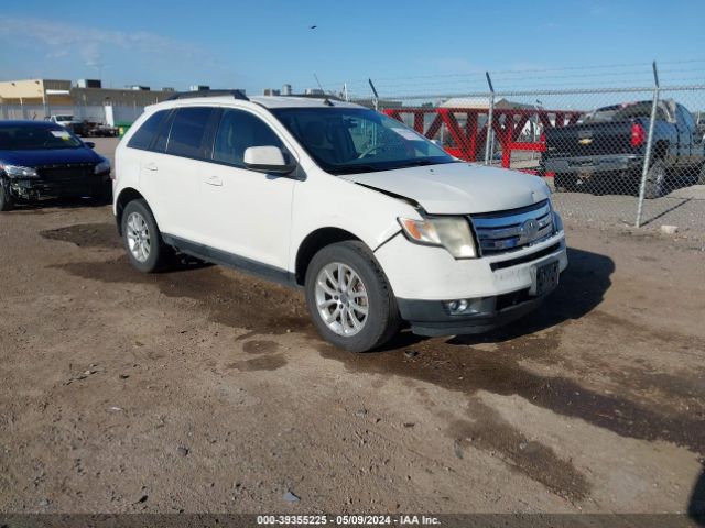 Auction sale of the 2009 Ford Edge Sel, vin: 2FMDK48C49BB01261, lot number: 39355225