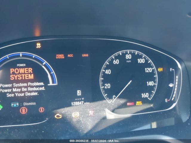 1HGCV3F51JA016028 Honda Accord Hybrid Ex-l