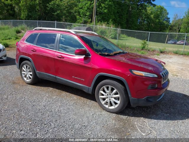 Auction sale of the 2014 Jeep Cherokee Limited, vin: 1C4PJMDSXEW173544, lot number: 39355457