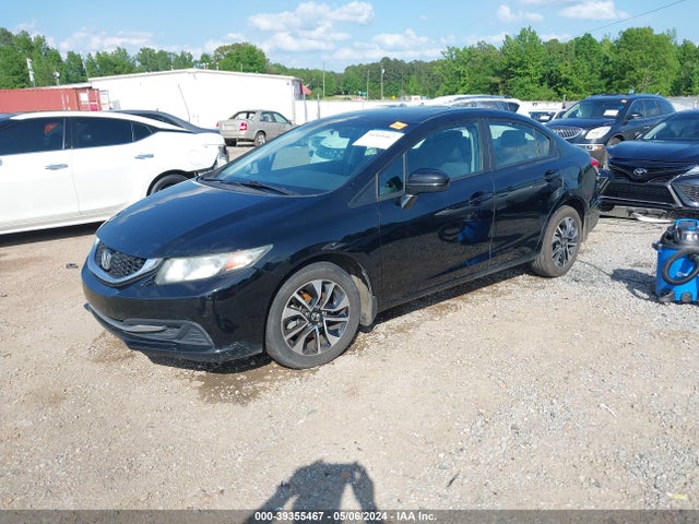 Honda CIVIC EX 2014 19XFB2F89EE046499 Image 2
