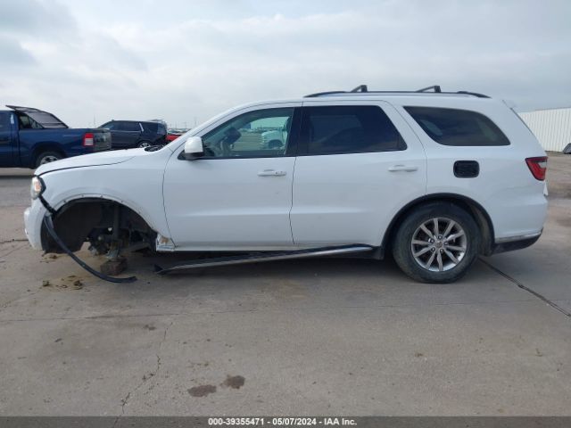 1C4RDHAG6JC100836 Dodge Durango Sxt Rwd