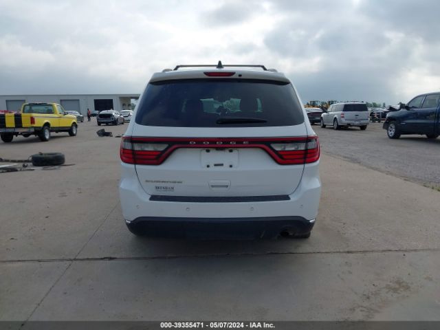 1C4RDHAG6JC100836 Dodge Durango Sxt Rwd