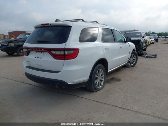 1C4RDHAG6JC100836 Dodge Durango Sxt Rwd