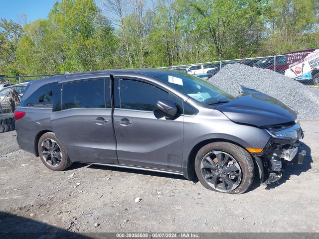 2024 Honda Odyssey Elite მანქანა იყიდება აუქციონზე, vin: 5FNRL6H94RB001655, აუქციონის ნომერი: 39355508