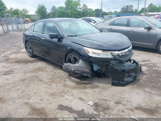 Auction sale of the 2016 Honda Accord Touring, vin: 1HGCR3F95GA012516, lot number: 39355897