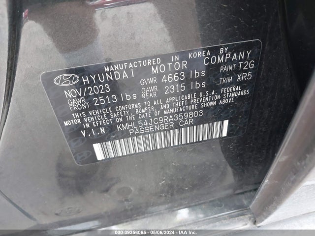 Hyundai Sonata N Line 2024 KMHL54JC9RA359803 Image 9