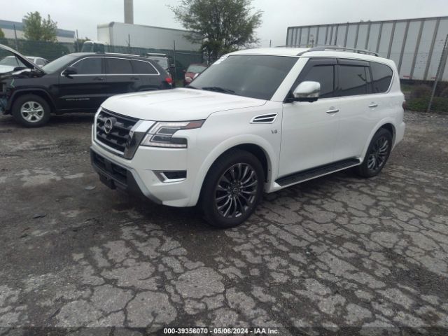 JN8AY2DA6M9370581 Nissan Armada Platinum 2wd