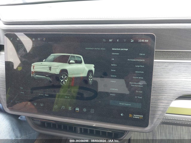 Rivian R1t Adventure 2023 7FCTGAAA1PN020478 Image 7