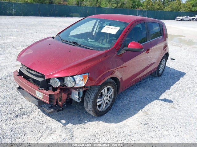 Chevrolet Sonic Lt Auto 2016 1G1JC6SH3G4105385 Image 2