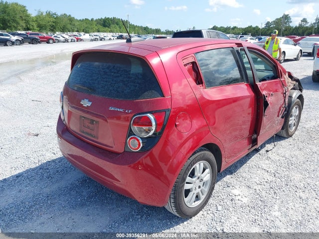 Chevrolet Sonic Lt Auto 2016 1G1JC6SH3G4105385 Image 4