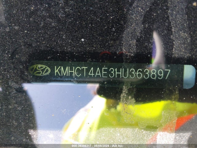 Hyundai ACCENT SE 2017 KMHCT4AE3HU363897 Image 9