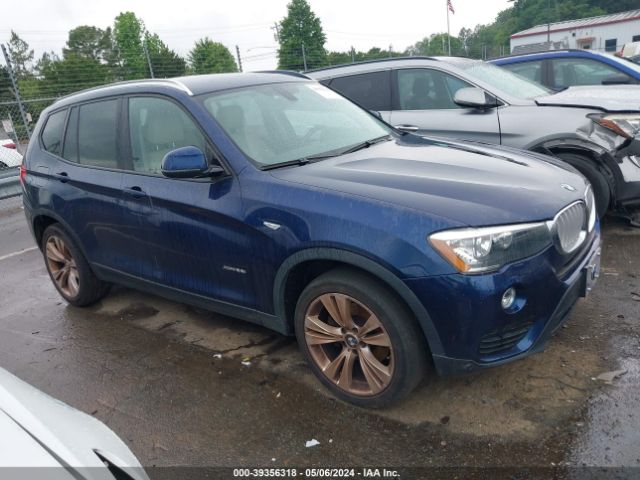 Auction sale of the 2015 Bmw X3 Xdrive28i, vin: 5UXWX9C51F0D57442, lot number: 39356318