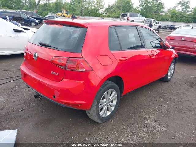 3VWRA7AU9FM046184 Volkswagen Golf Tdi S 4-door