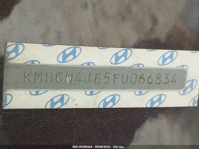 Aukcja sprzedaży 2015 Hyundai Genesis 3.8, vin: KMHGN4JE5FU066834, numer aukcji: 39356444