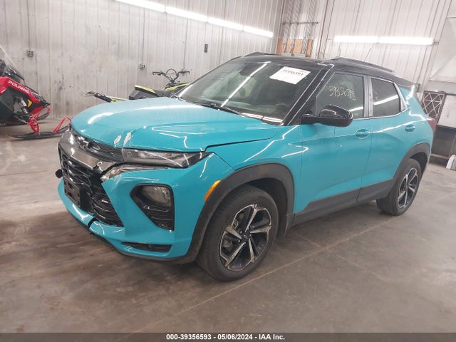 Chevrolet Trailblazer Awd Rs 2021 KL79MUSL7MB149099 Image 2