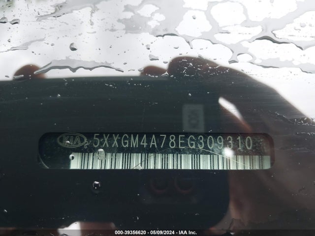 KIA Optima Lx 2014 5XXGM4A78EG309310 Image 9