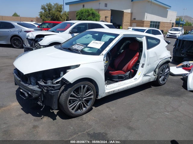Hyundai Veloster Turbo R-spec 2016 KMHTC6AE1GU292564 Image 2