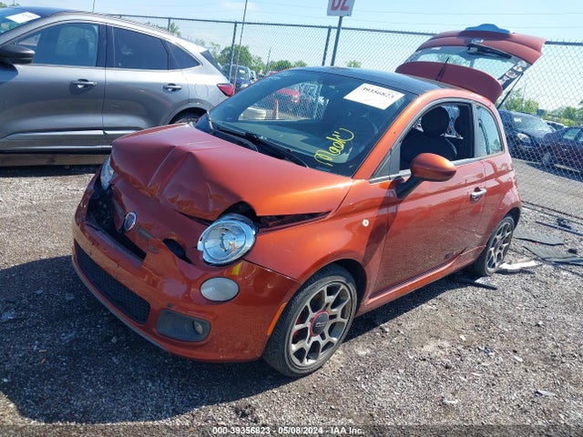 2012 FIAT 500 3C3CFFBR4CT228234 Photo 1