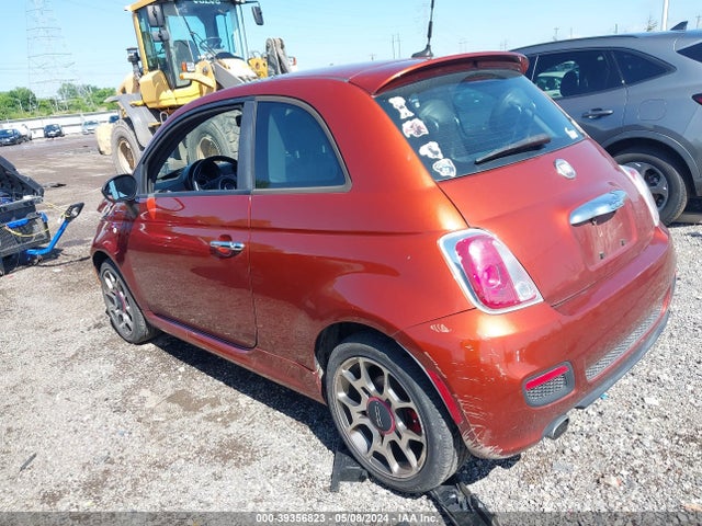 2012 FIAT 500 3C3CFFBR4CT228234 Photo 2