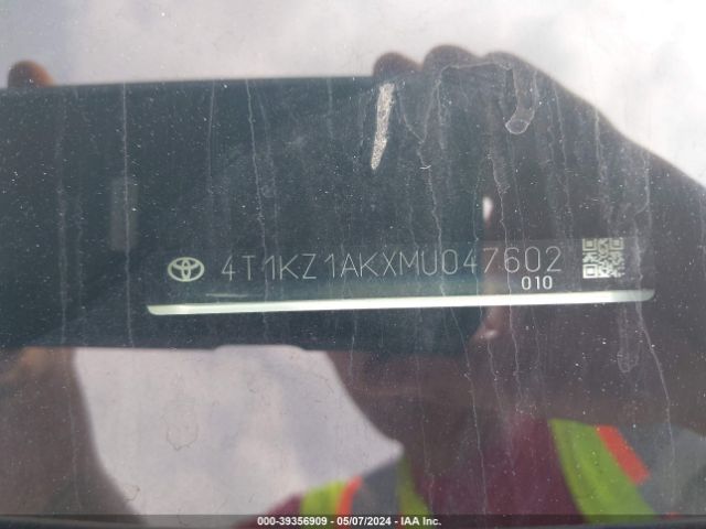 4T1KZ1AKXMU047602 Toyota Camry Xse V6