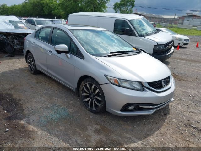 39357060 :رقم المزاد ، 2HGFB2F92FH549582 vin ، 2015 Honda Civic Ex-l مزاد بيع