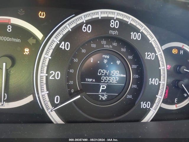Honda Accord Ex-l 2017 1HGCR2F86HA242150 Image 7