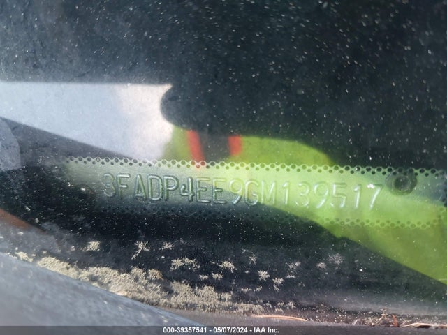 Ford FIESTA SE 2016 3FADP4EE9GM139517 Image 9