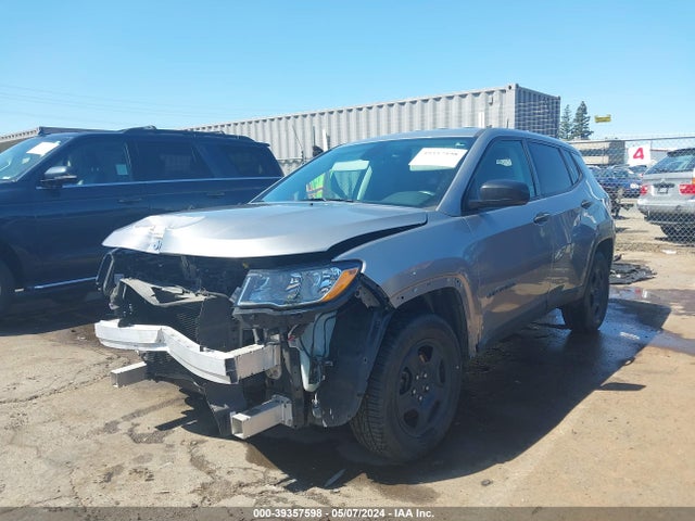 3C4NJCAB7JT145058 Jeep Compass Sport Fwd