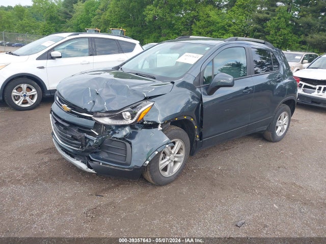 Chevrolet Trax Awd Lt 2022 KL7CJPSM5NB533084 Image 2