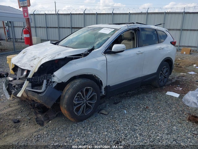 Honda Cr-v Awd Ex-l 2021 5J6RW2H82MA011376 Image 2