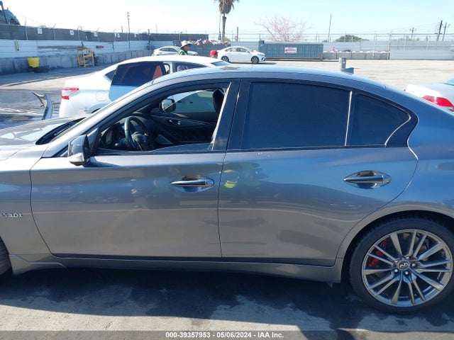 JN1FV7AP5JM640055 Infiniti Q50 3.0t Red Sport 400