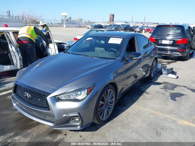JN1FV7AP5JM640055 Infiniti Q50 3.0t Red Sport 400
