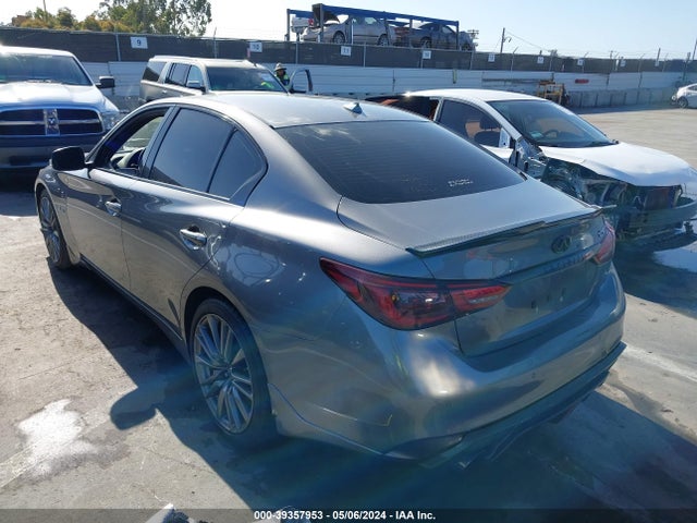 JN1FV7AP5JM640055 Infiniti Q50 3.0t Red Sport 400